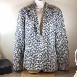 🔵 Appleseed’s 🔵…Women’s 16…Taupe/Blue Blazer/Jacket!